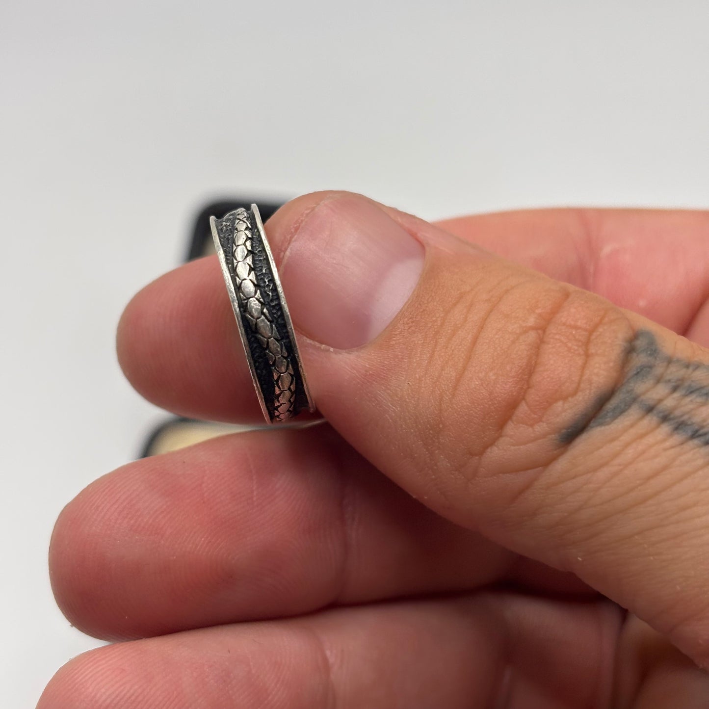 Silver Snake Ring (N)