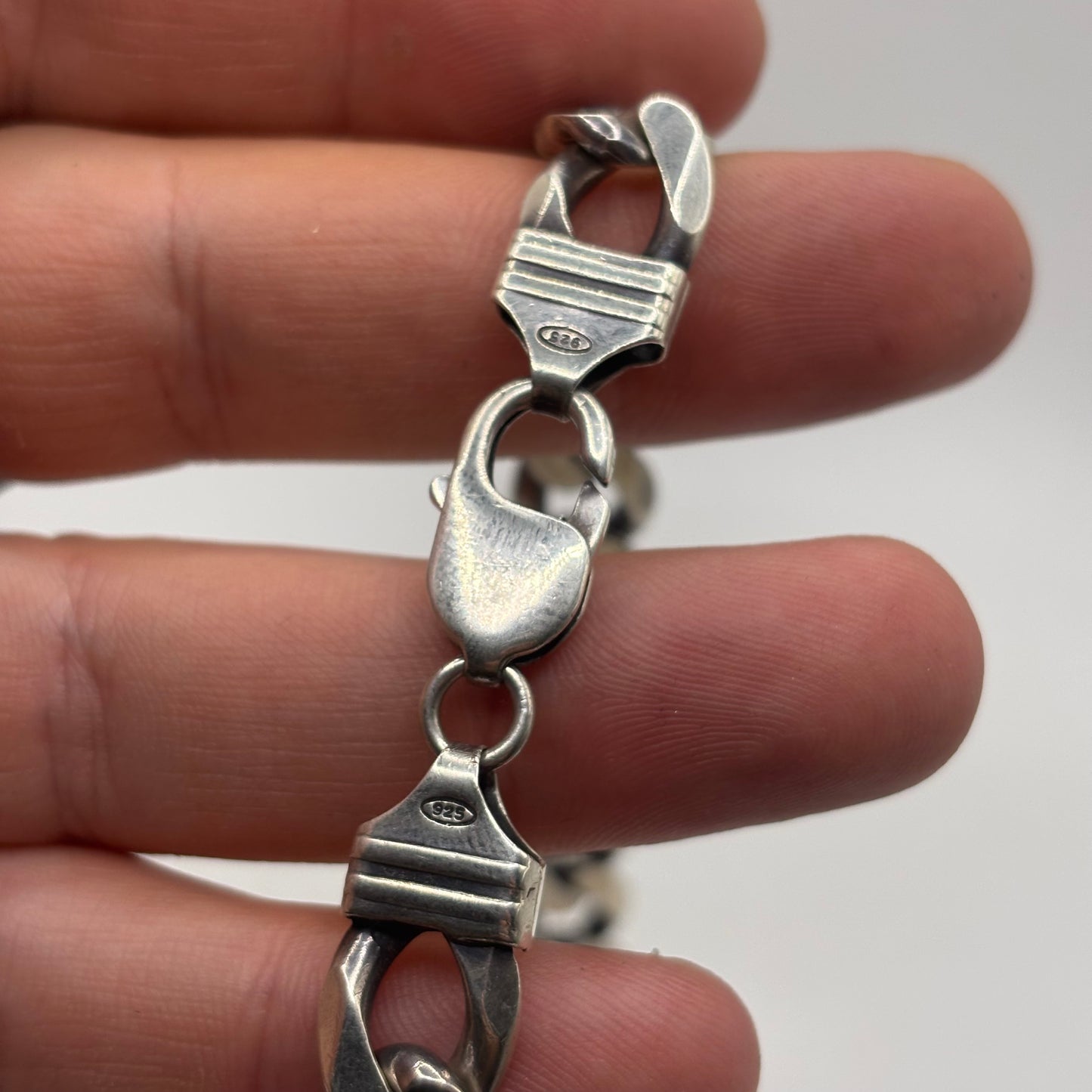 Silver 20” Heavy Curb Chain