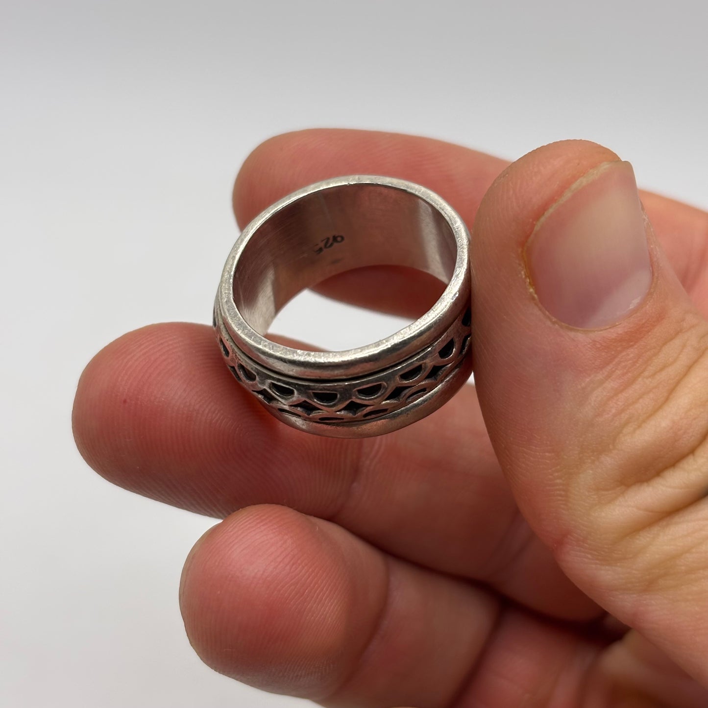 Silver Spinner Ring