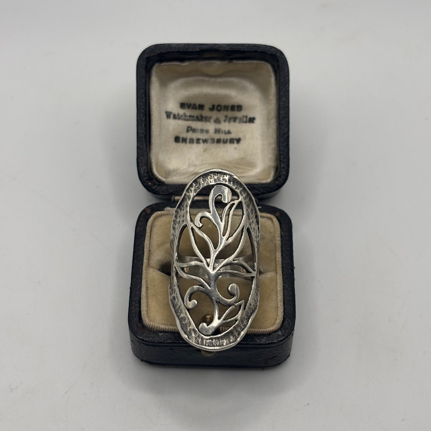 Silver Abstract Ring