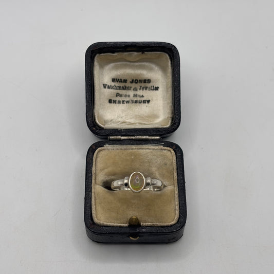 Silver Opal Ring