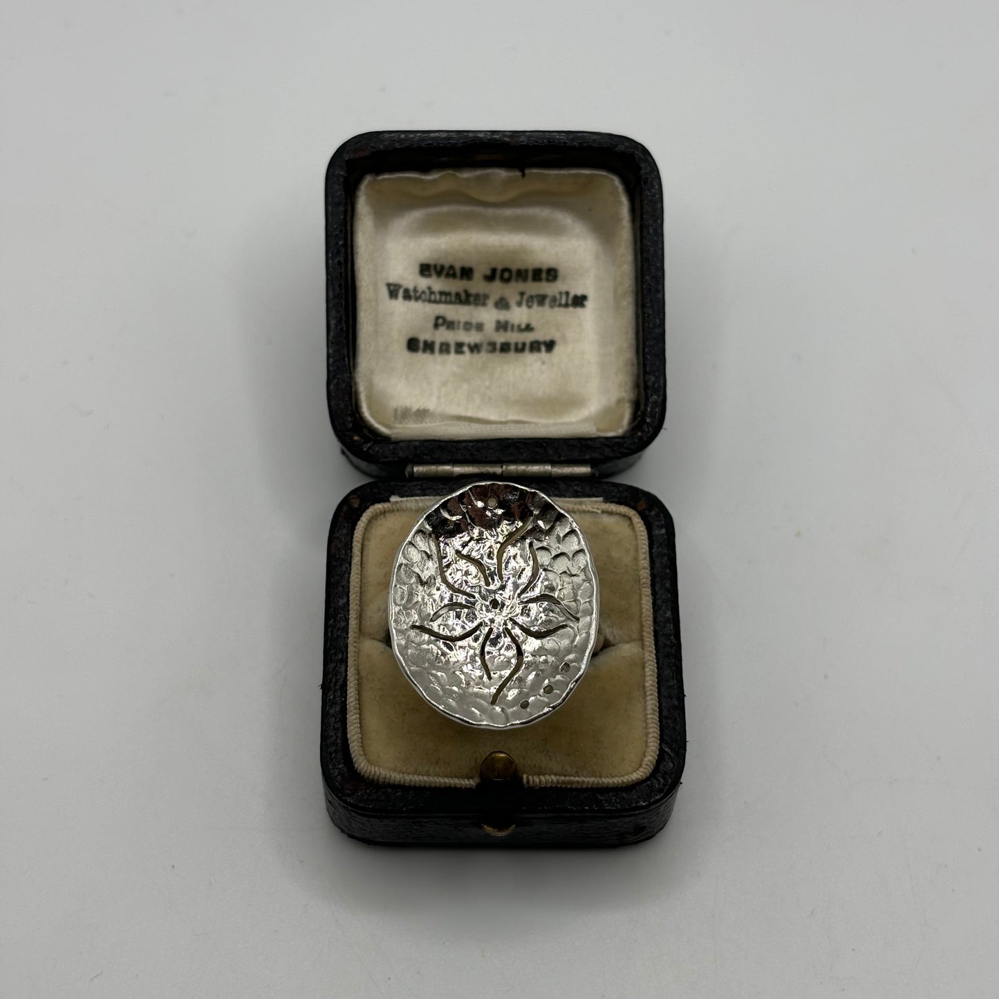 Silver Flower Ring