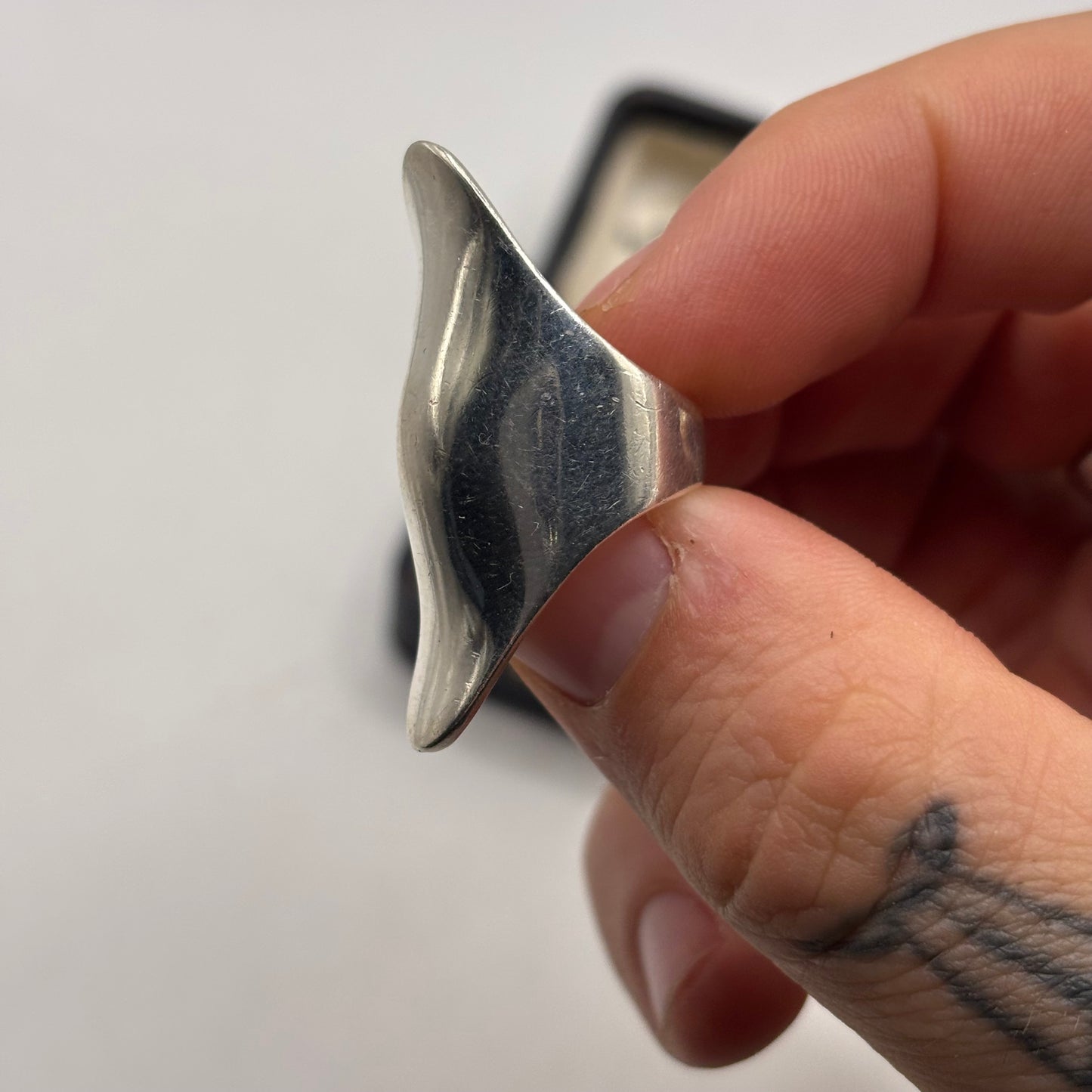 Silver Shield Ring