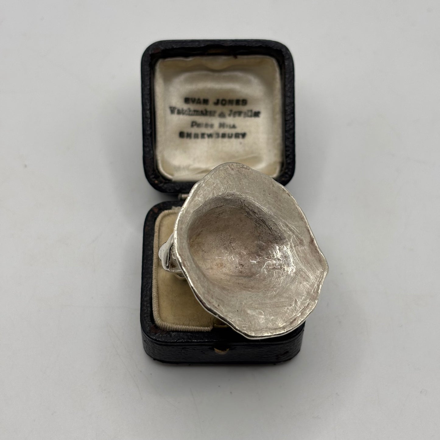 Silver Heavy Modernist Ring