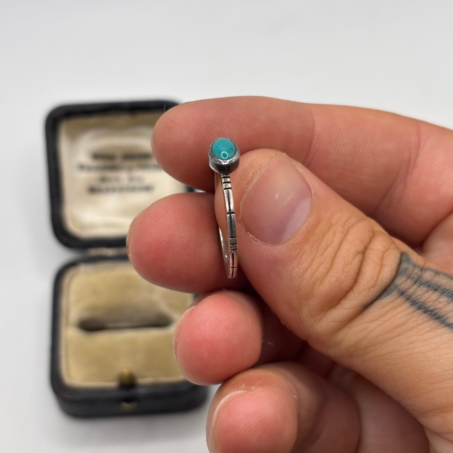 Silver Turquoise Ring