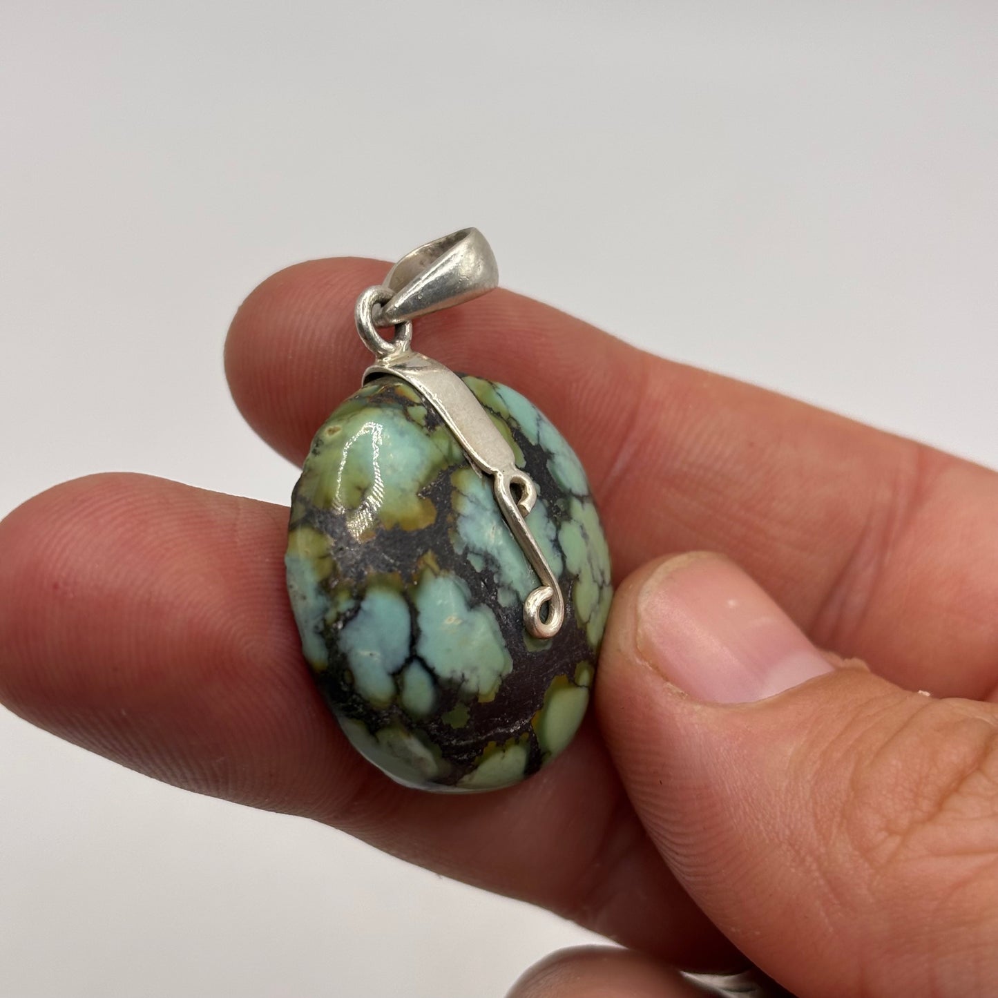 Silver Turquoise Pendant