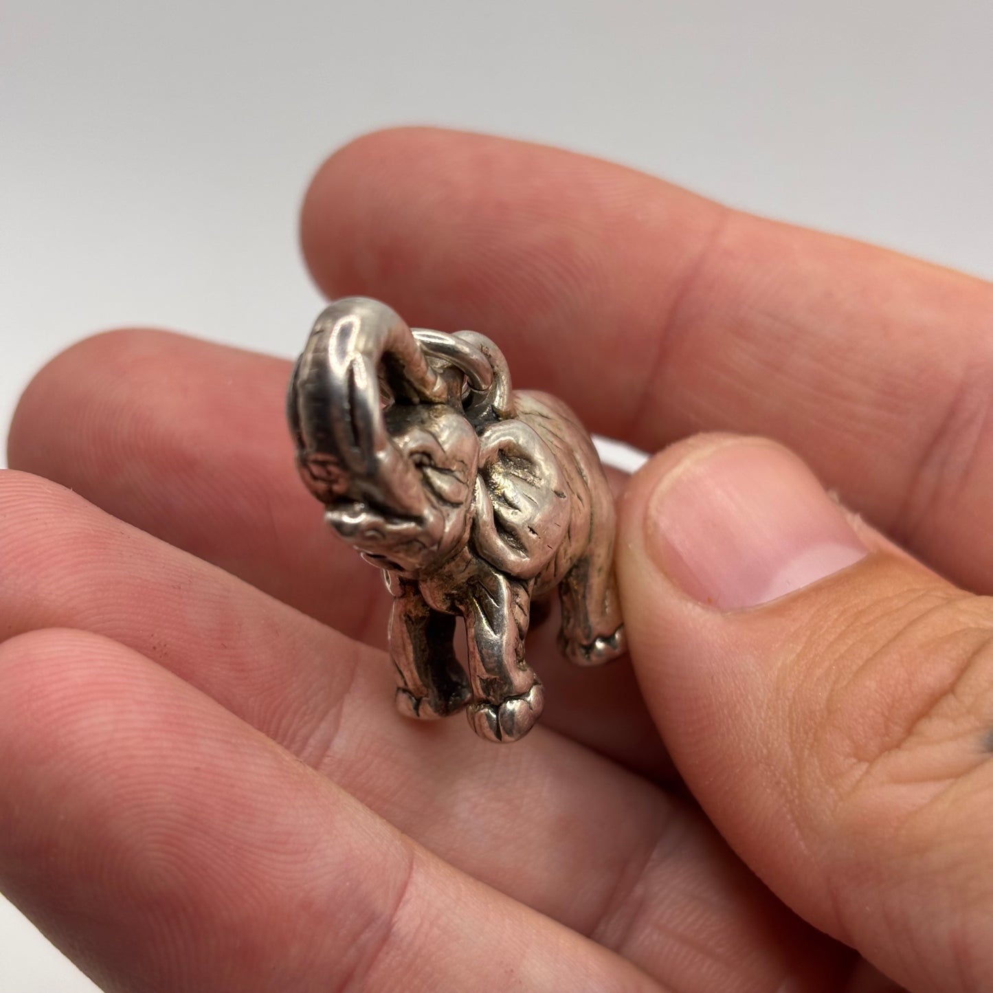 Silver Elephant Pendant