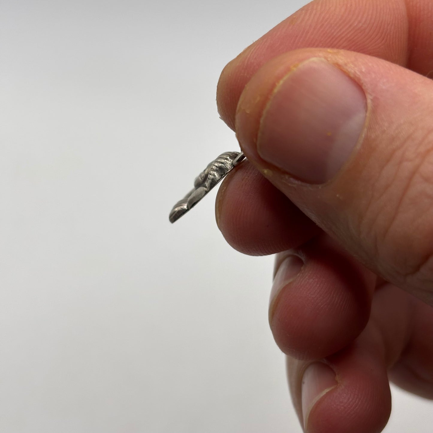 Silver Buddha Pendant