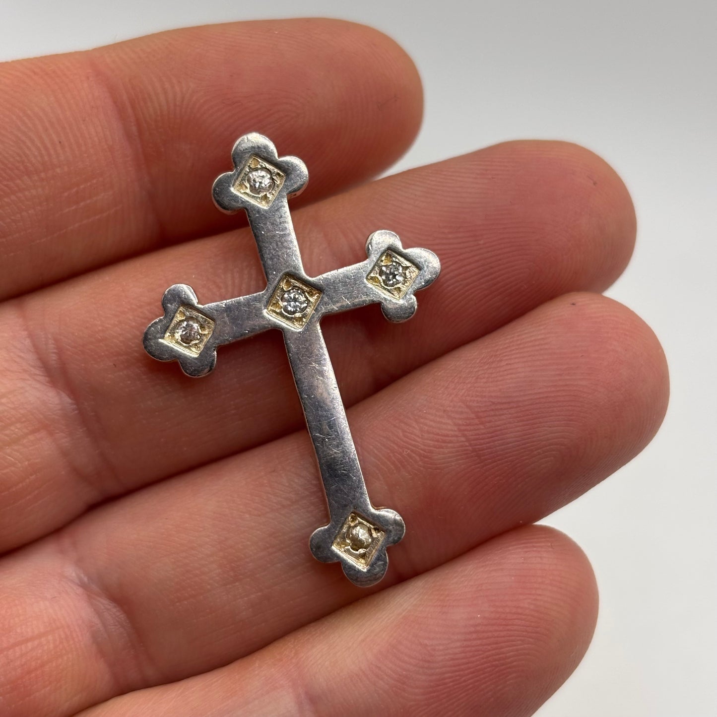 Silver Cross Pendant