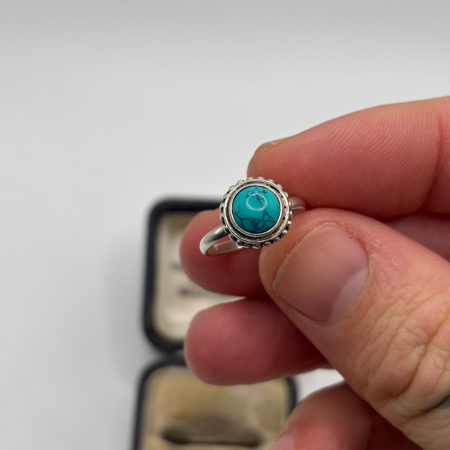 Silver Turquoise Ring