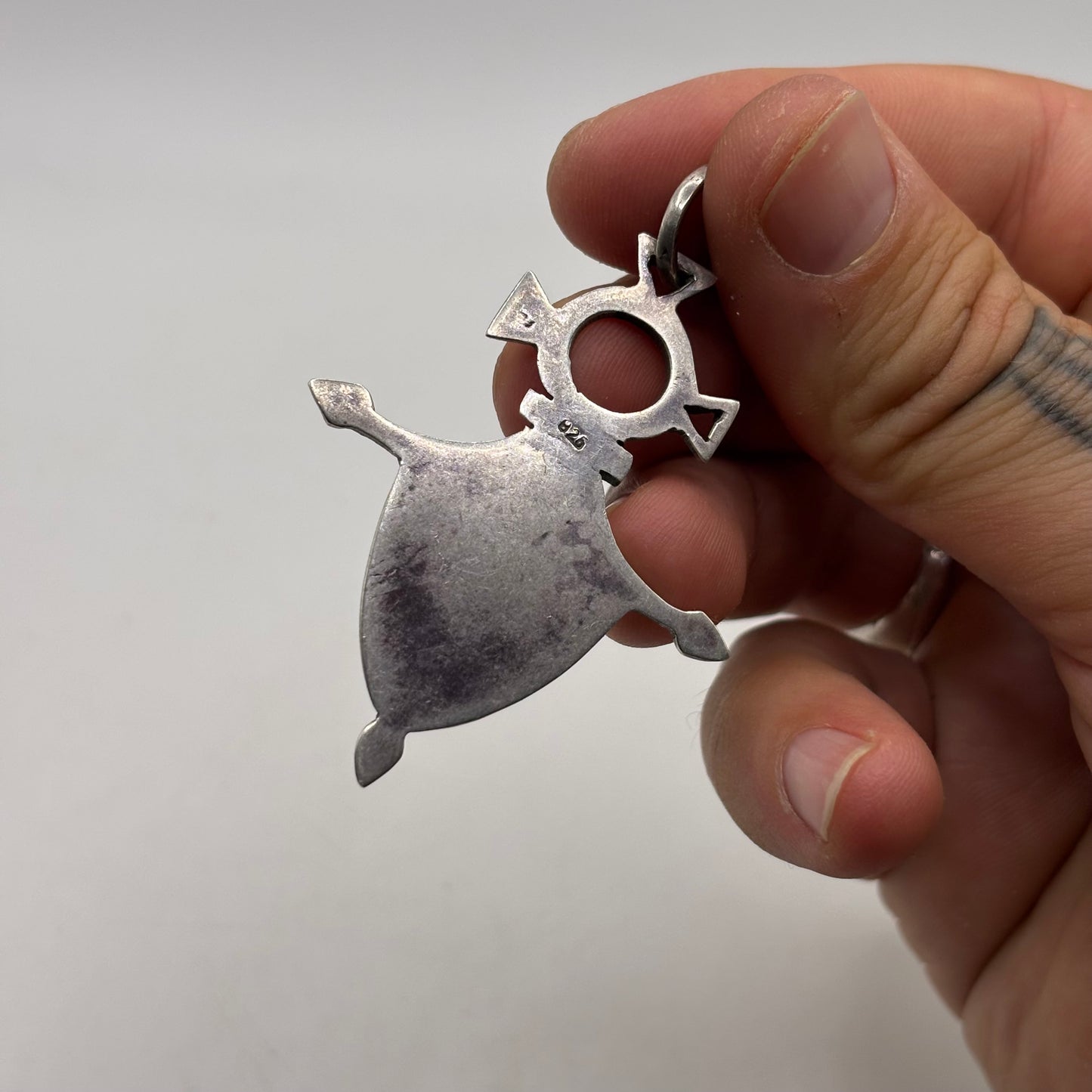 Silver Tuareg Cross Pendant