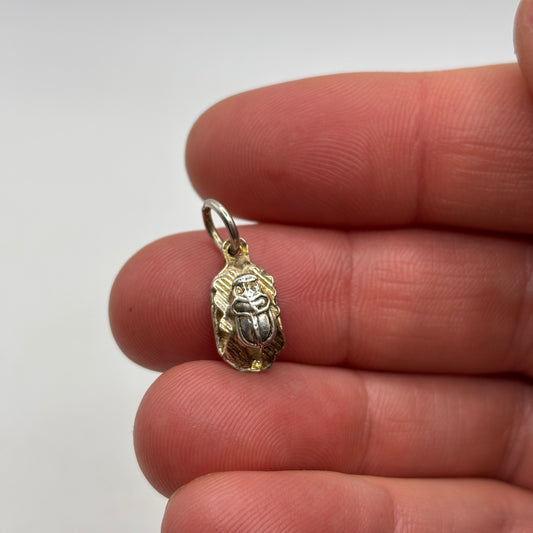 Silver Scarab Pendant