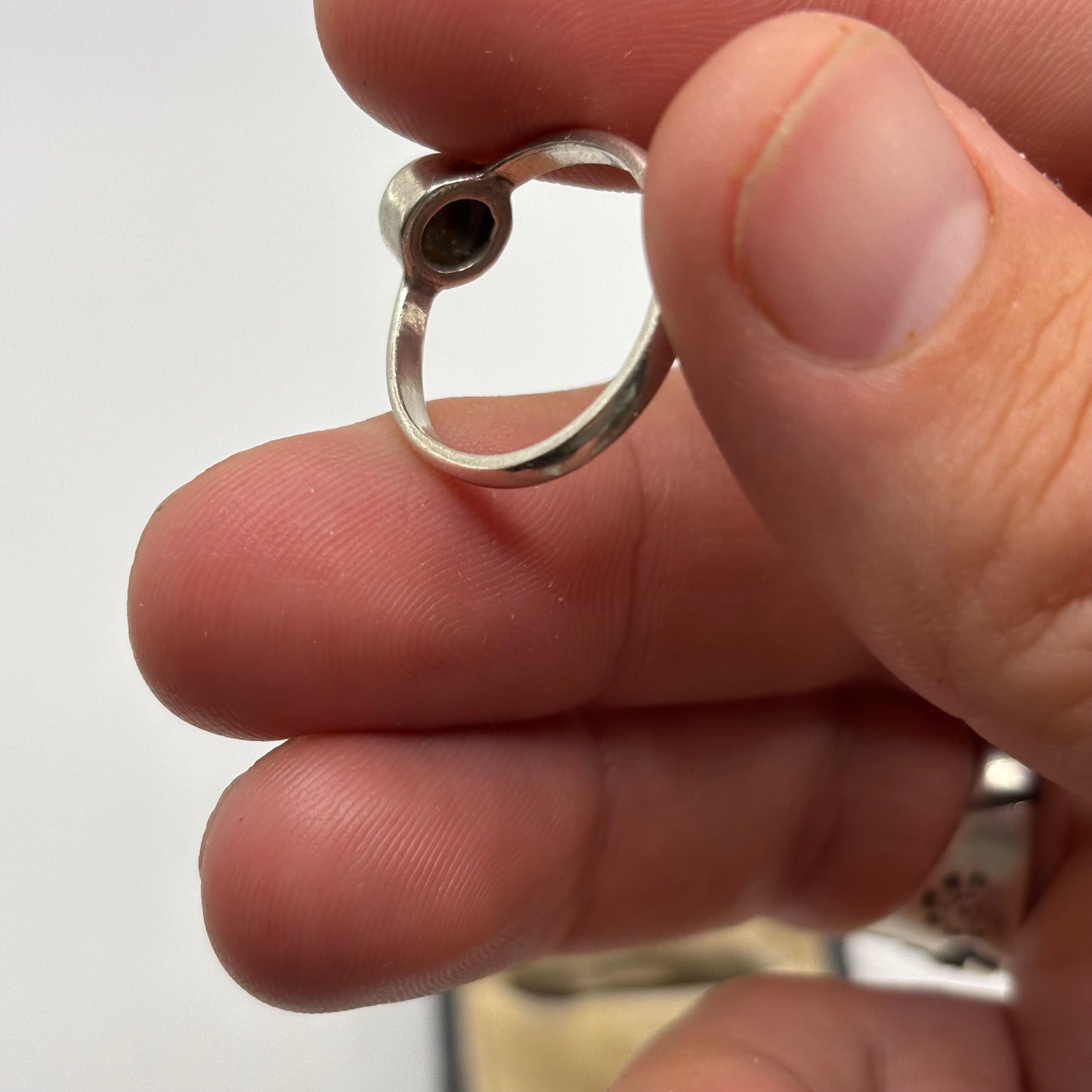 Silver Tigerseye Ring (O)