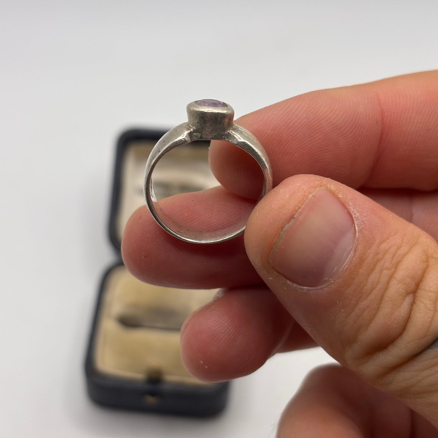 Silver Amethyst Ring