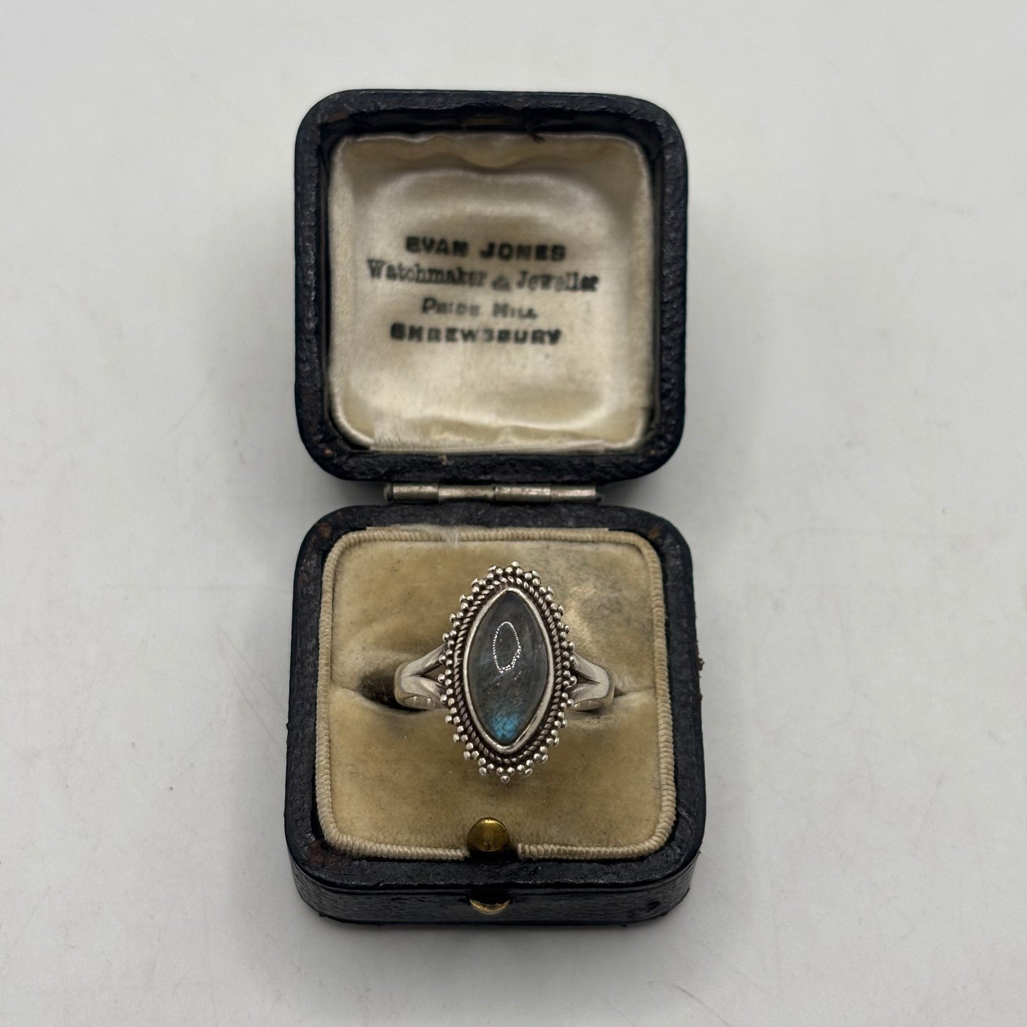 Silver Labradorite Ring (O)