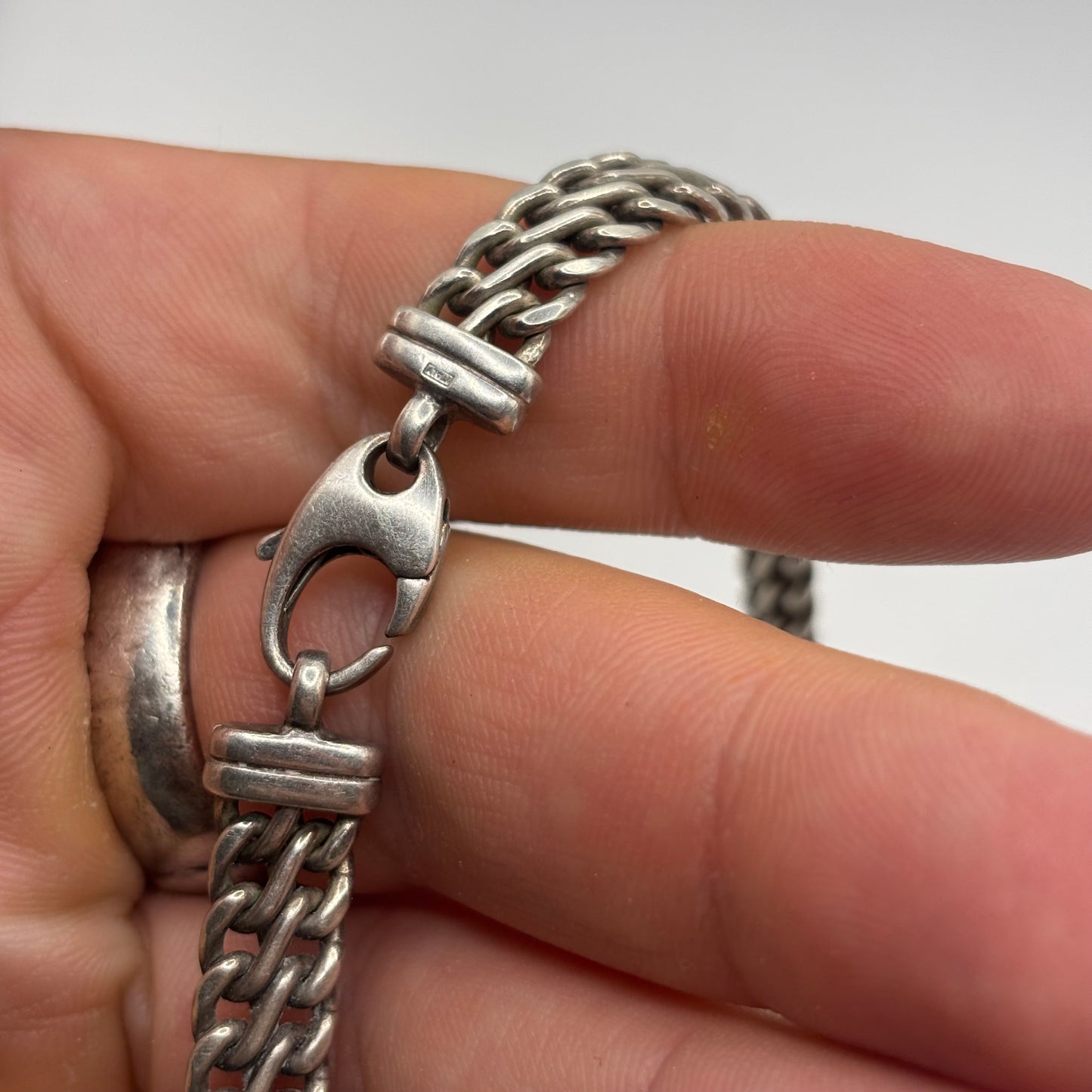 Silver 16” 14k Gold & Silver Chain