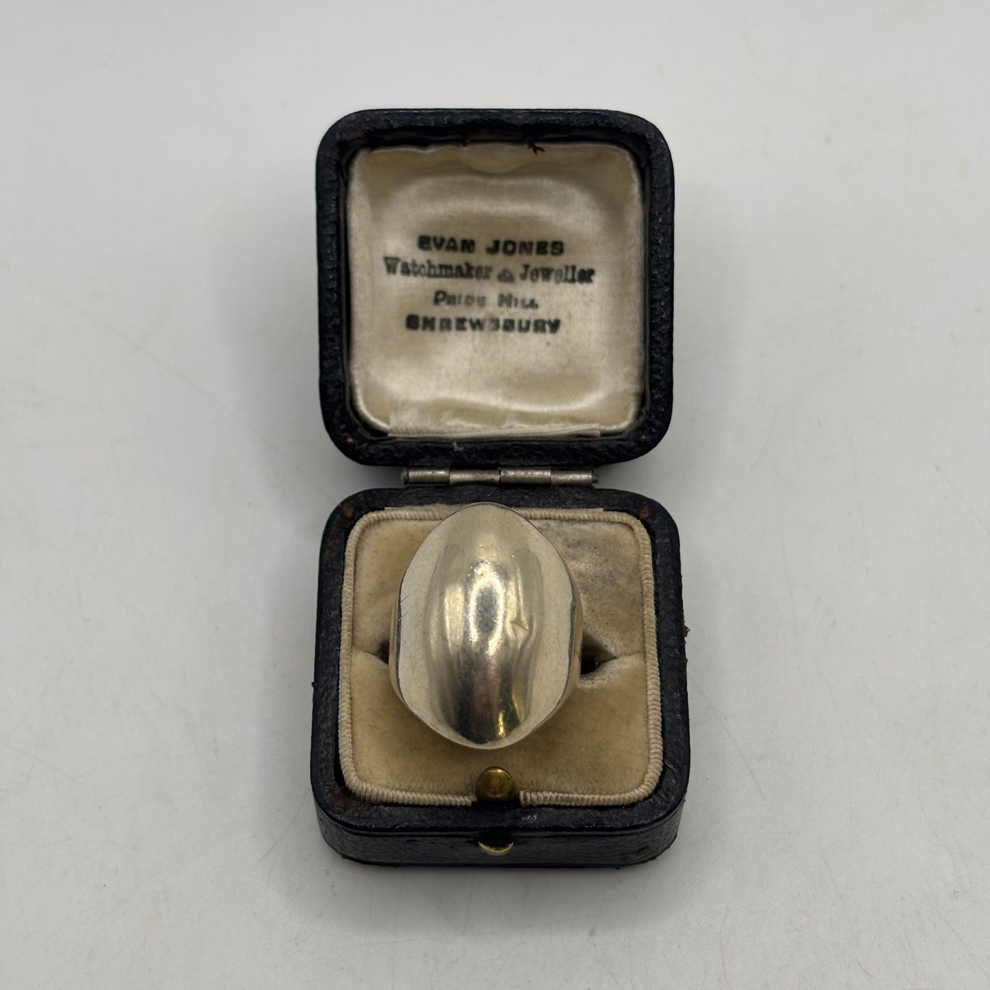 Silver Dome Ring (Q)