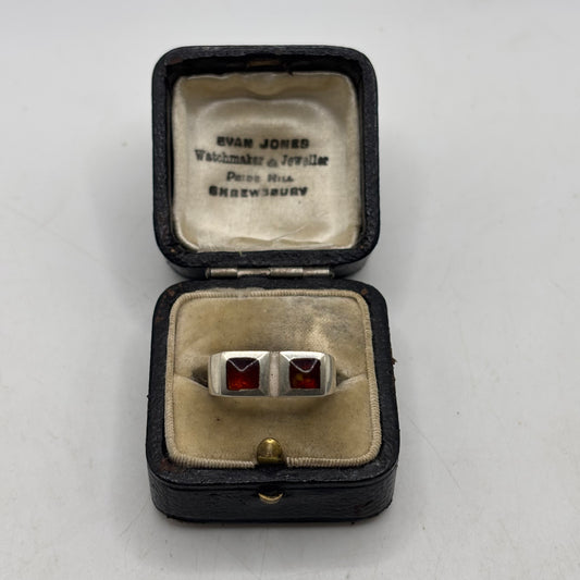 Silver Amber Ring (N)