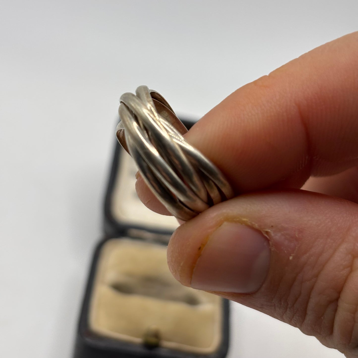 Silver Russian Wedding Ring