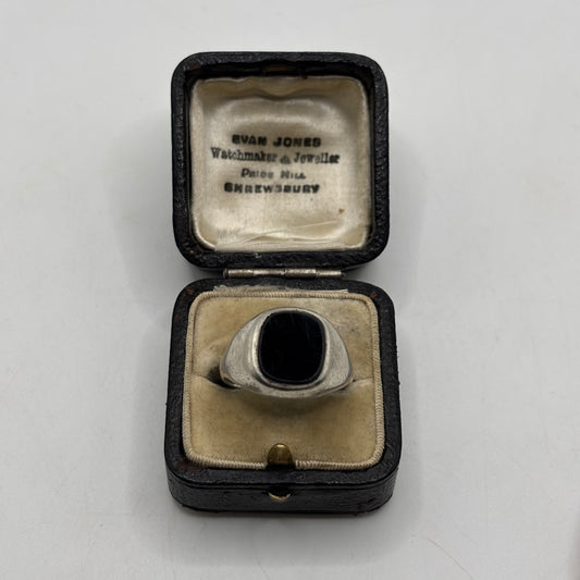 Silver Signet Ring (T 1/2)