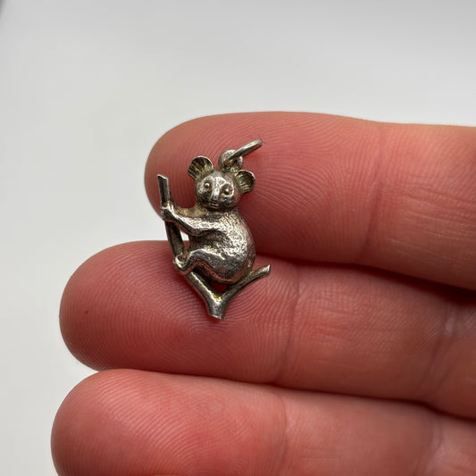 Silver Koala Pendant