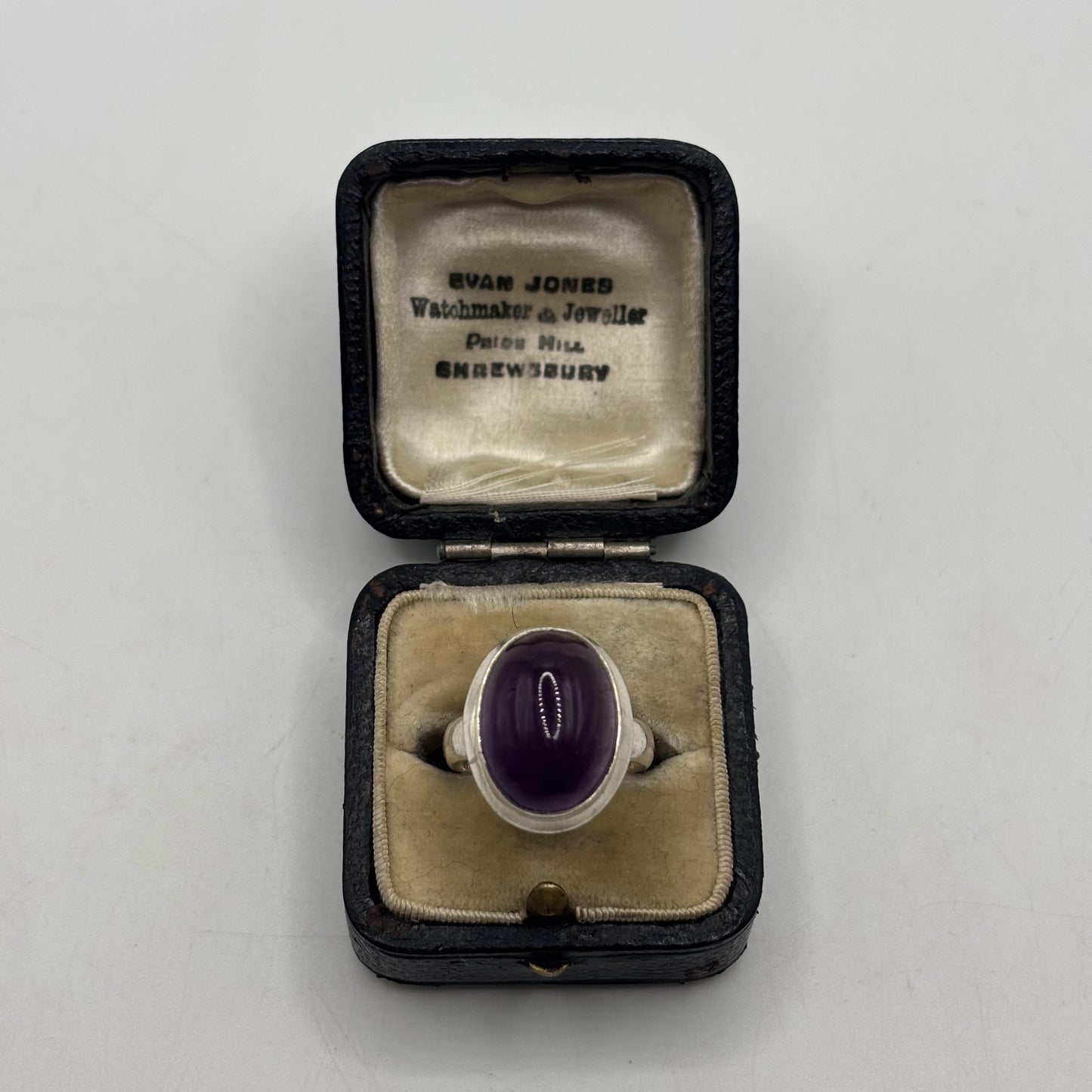 Silver Amethyst Ring