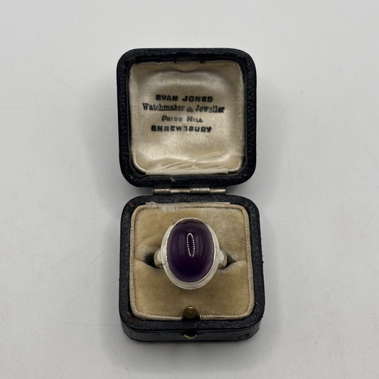 Silver Amethyst Ring