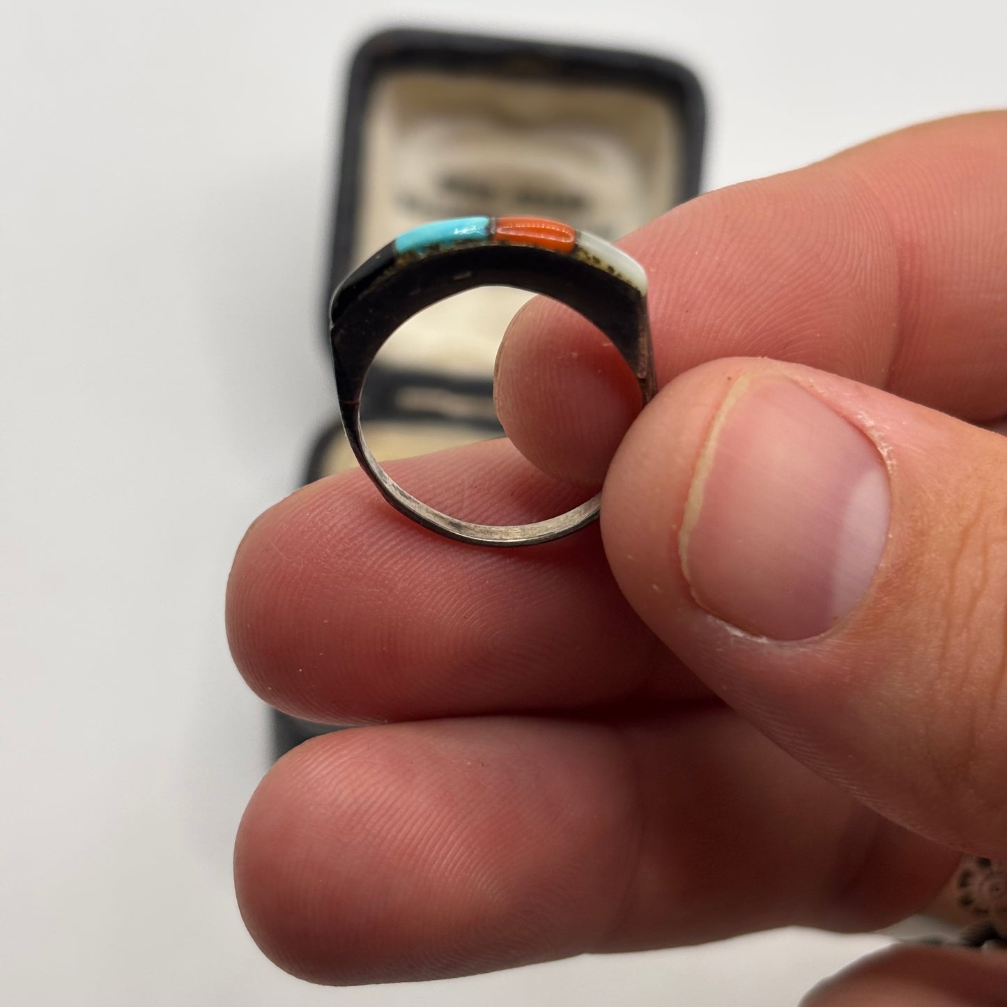Silver Zuni Ring (N)