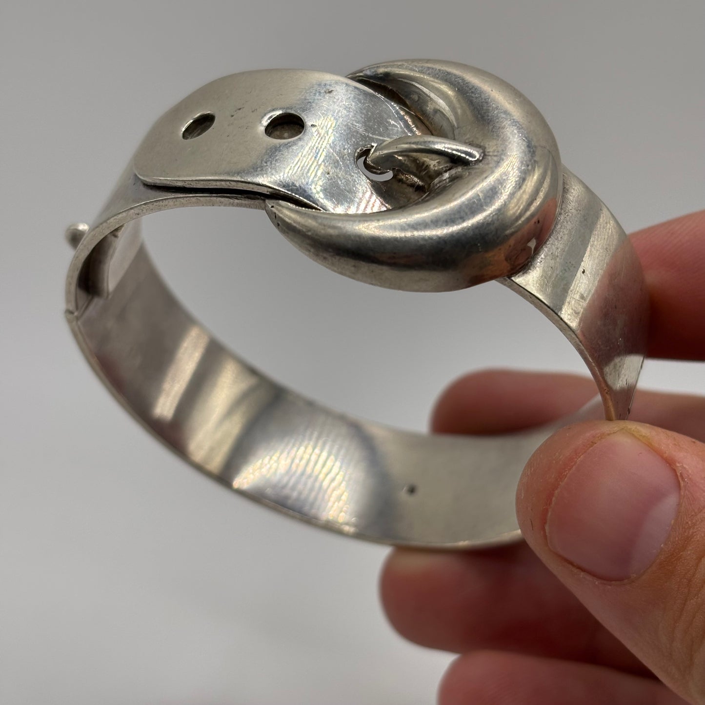 Silver Incredible Buckle Cuff