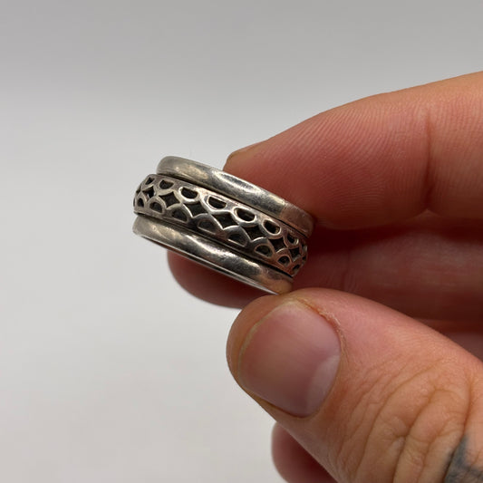 Silver Spinner Ring