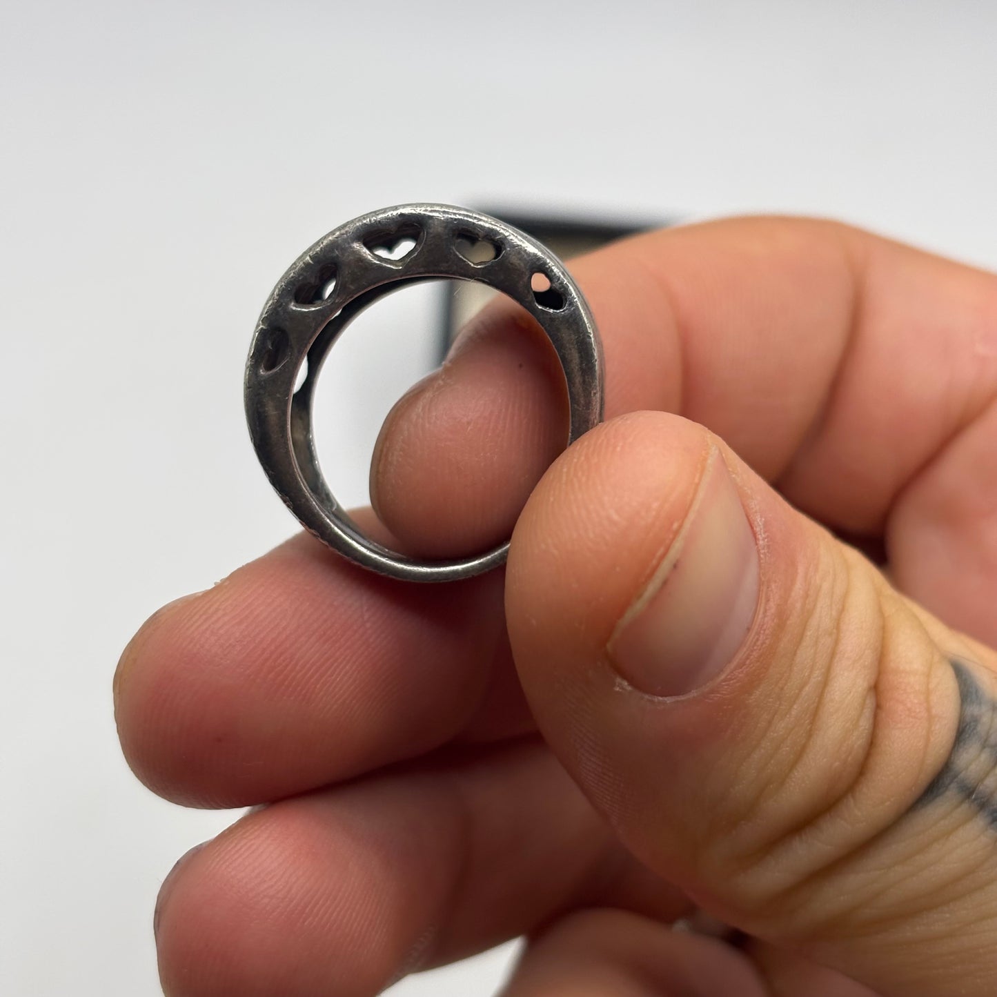 Silver Heart Ring