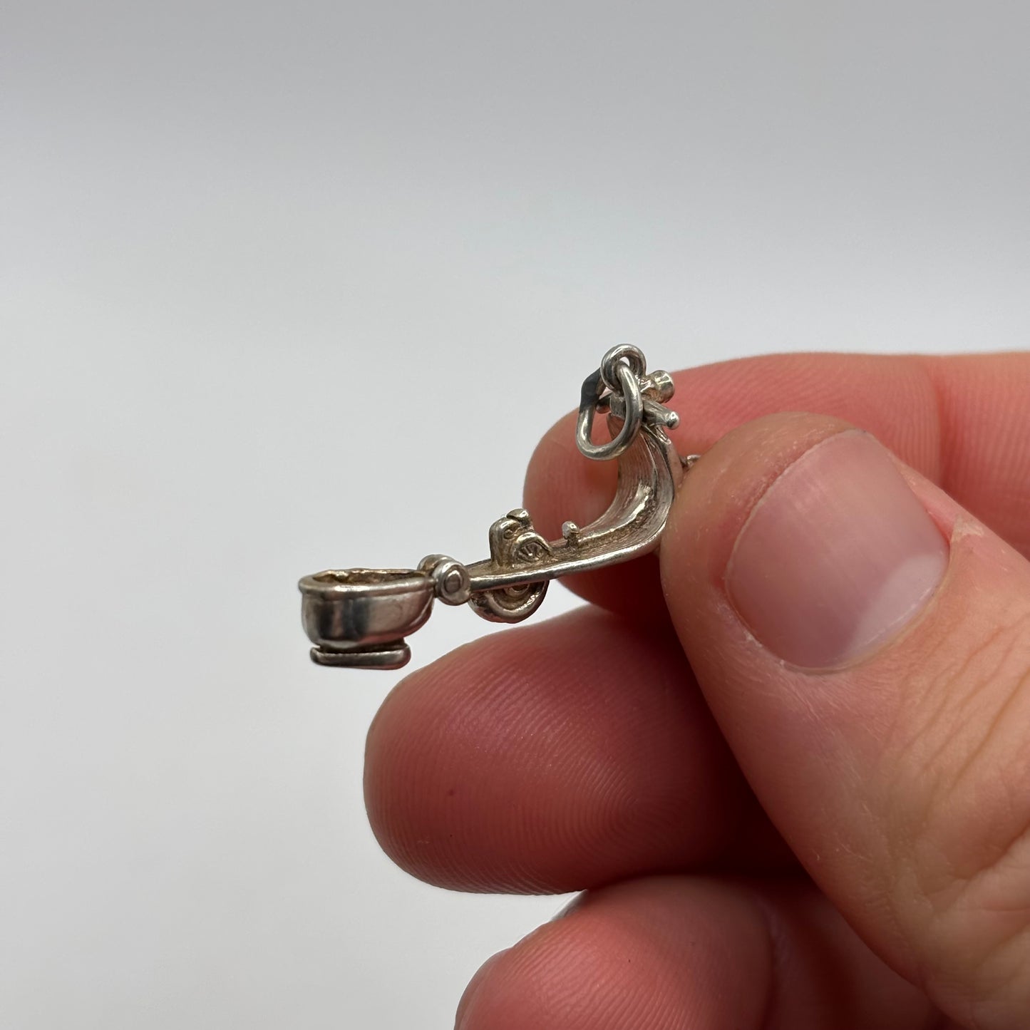 Silver Vespa Pendant