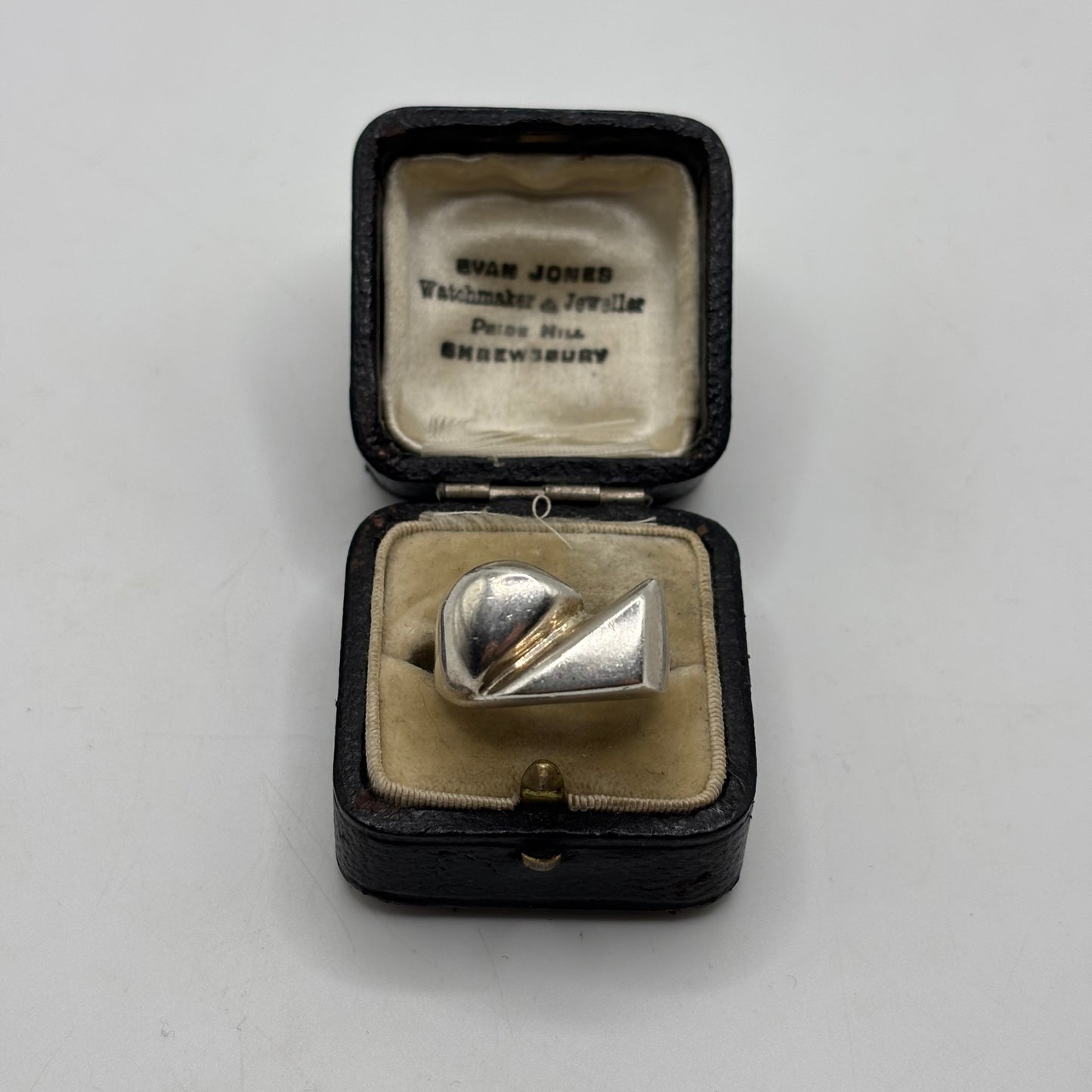 Silver Chunky Mexican Ring