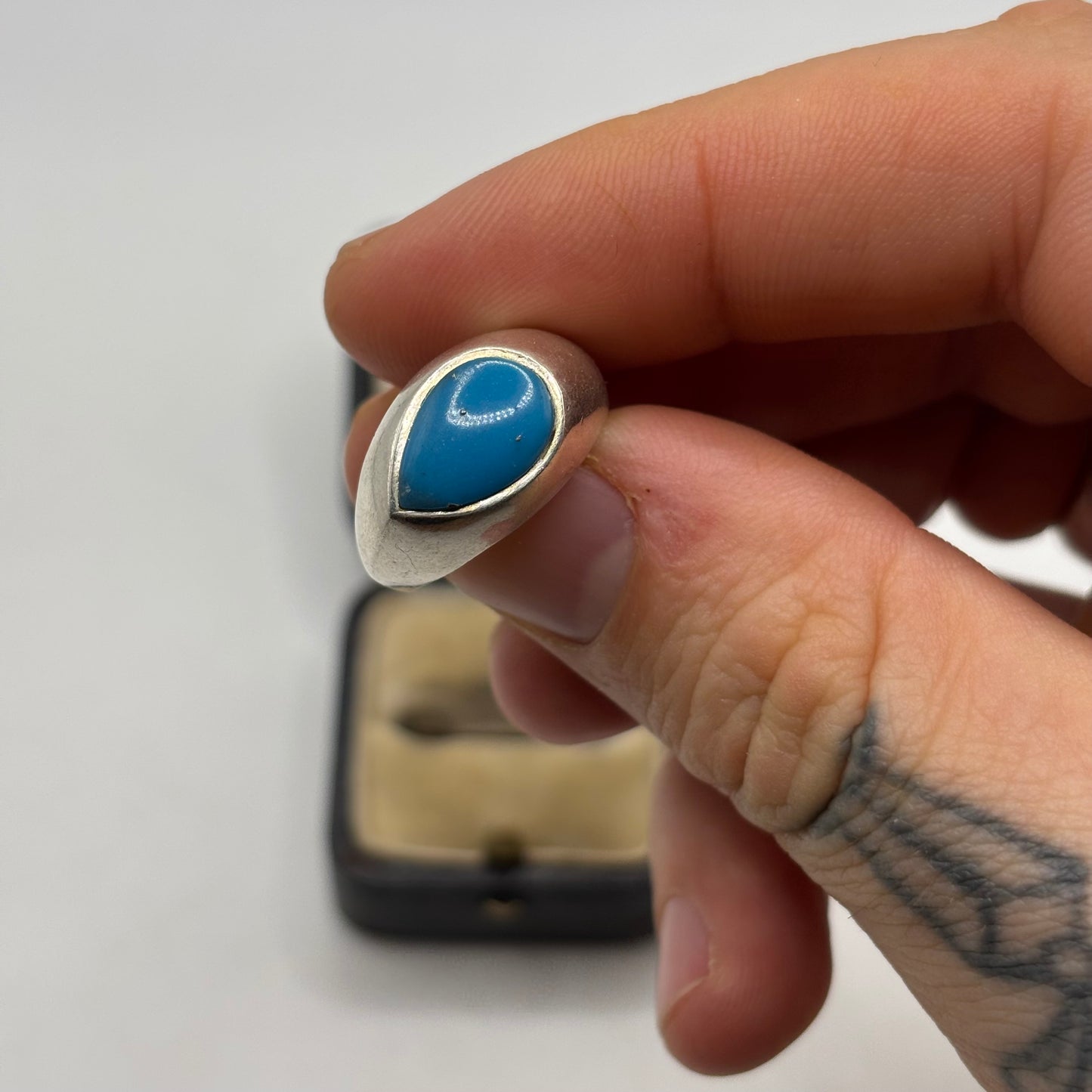 Silver Turquoise Ring