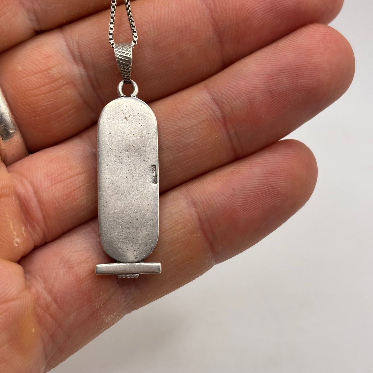 Silver 16” Egyptian Necklace