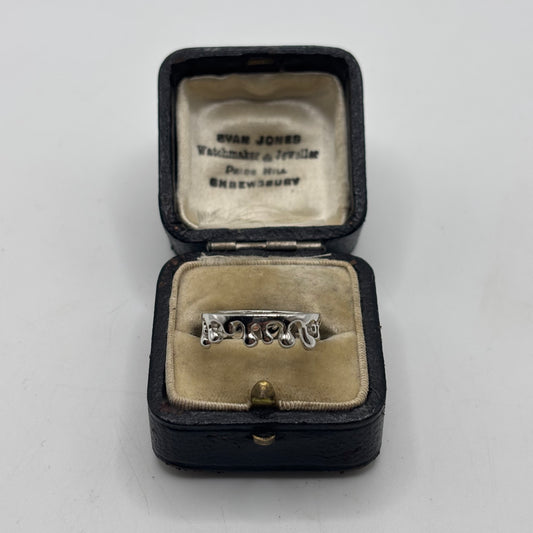 Silver Drip Ring