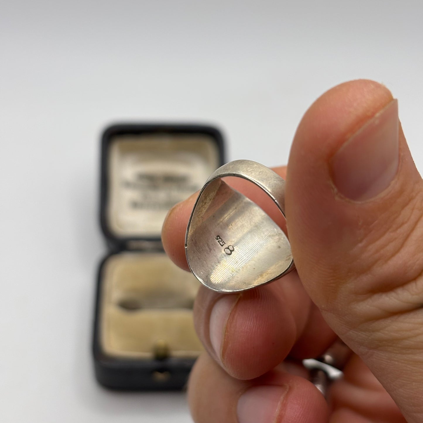 Silver Abstract Ring