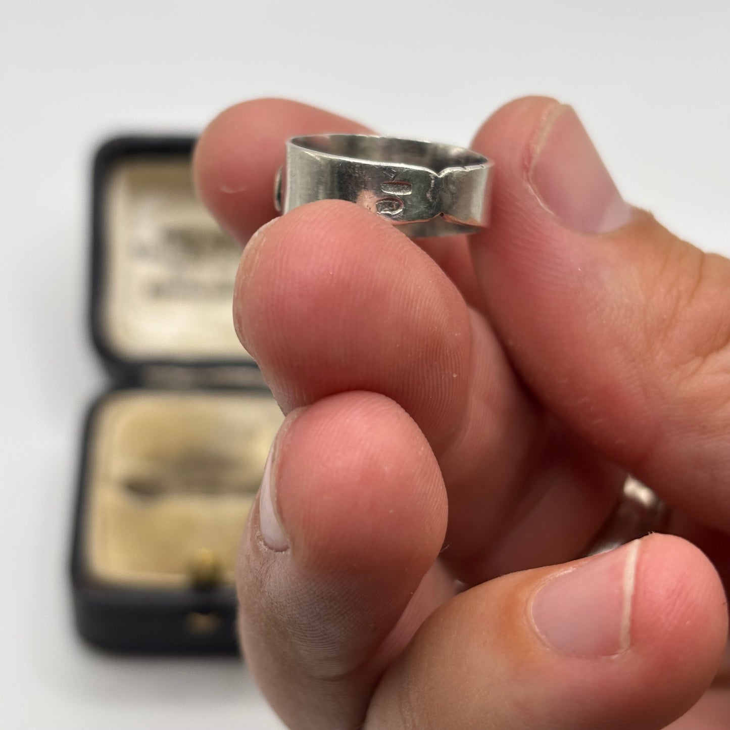 Silver Coral Ring (M)