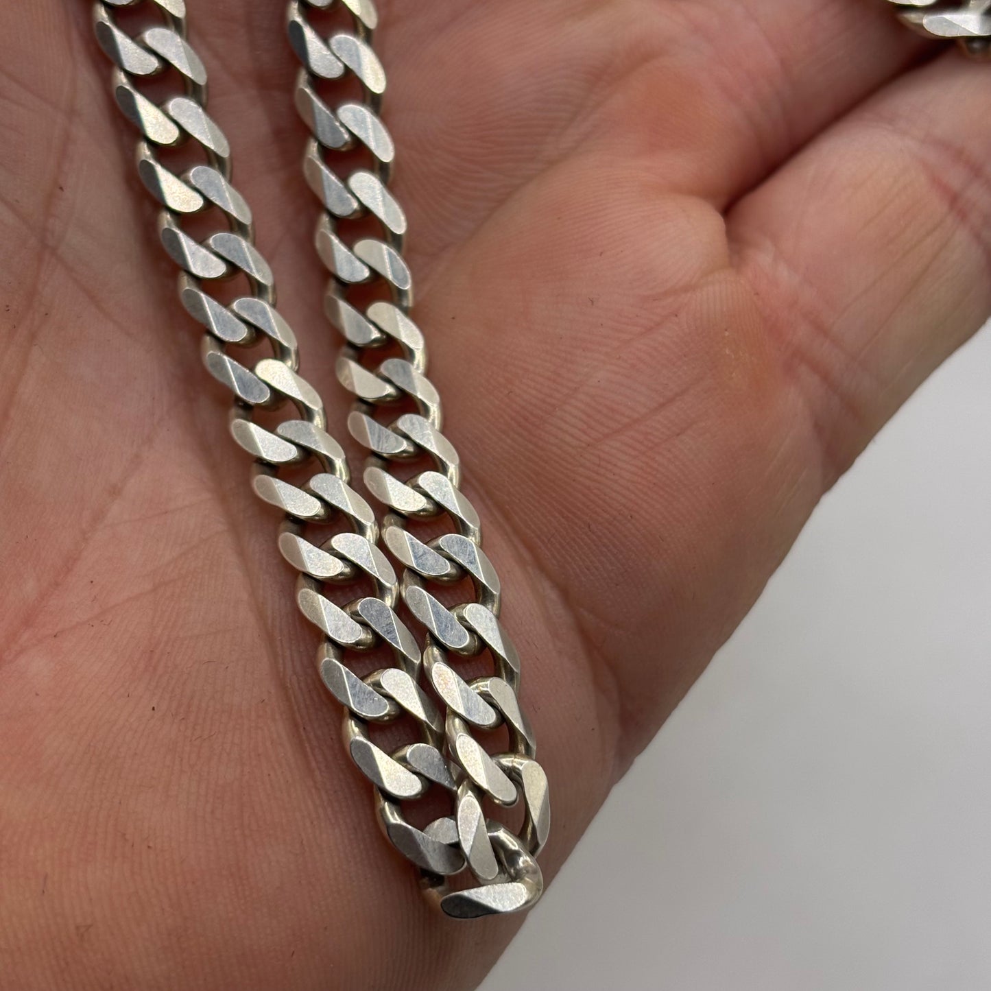 Silver 20” Curb Chain