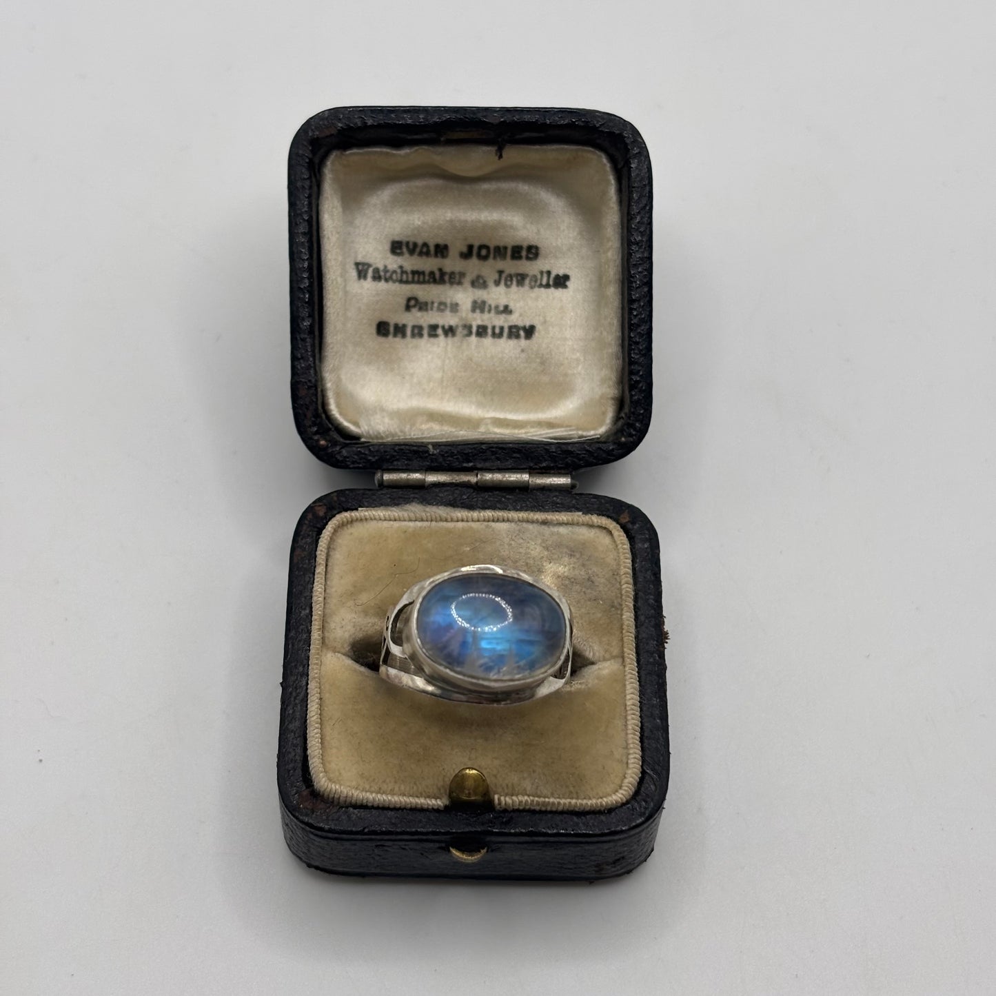 Silver Moonstone Ring (O)