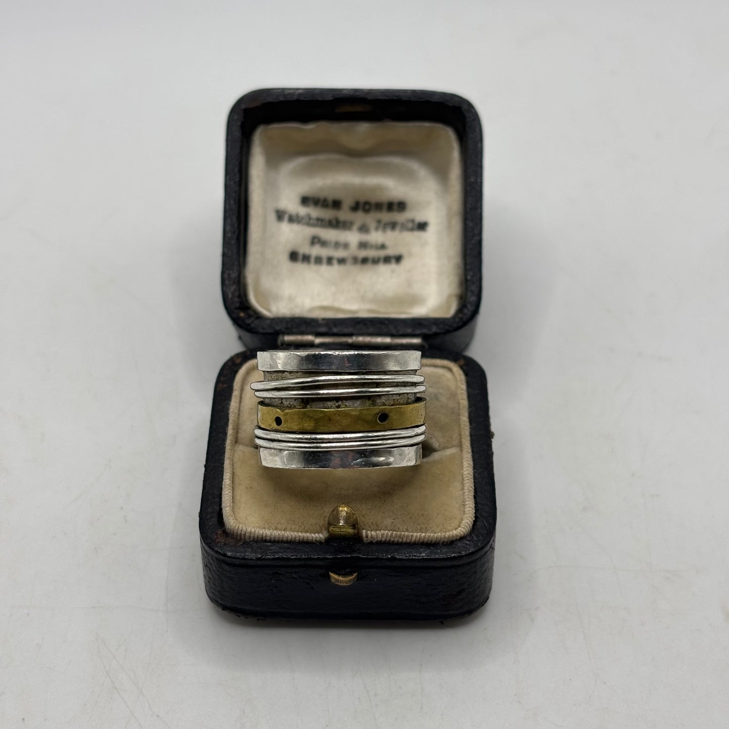 Silver Heavy Spinner Ring (P)