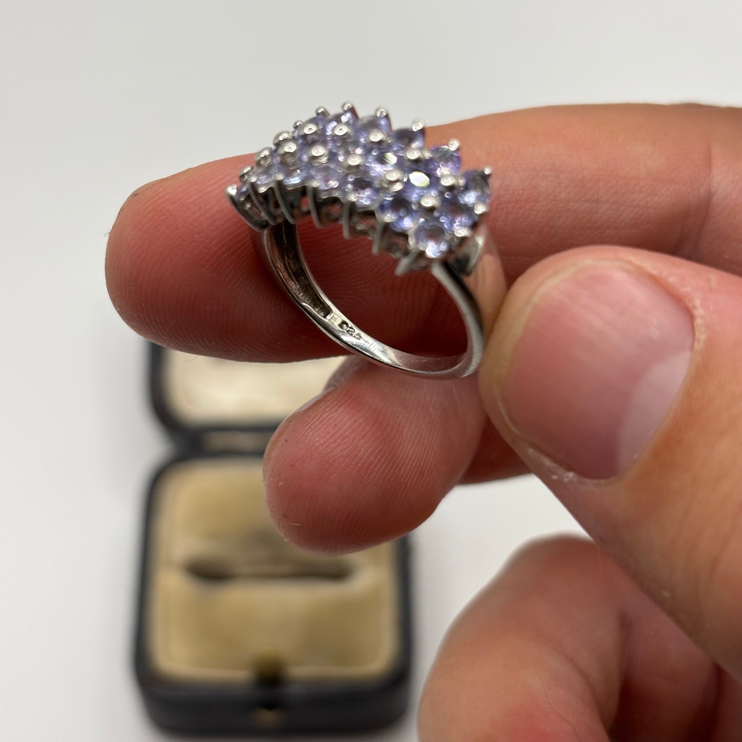 Silver Tanzanite Ring (O)