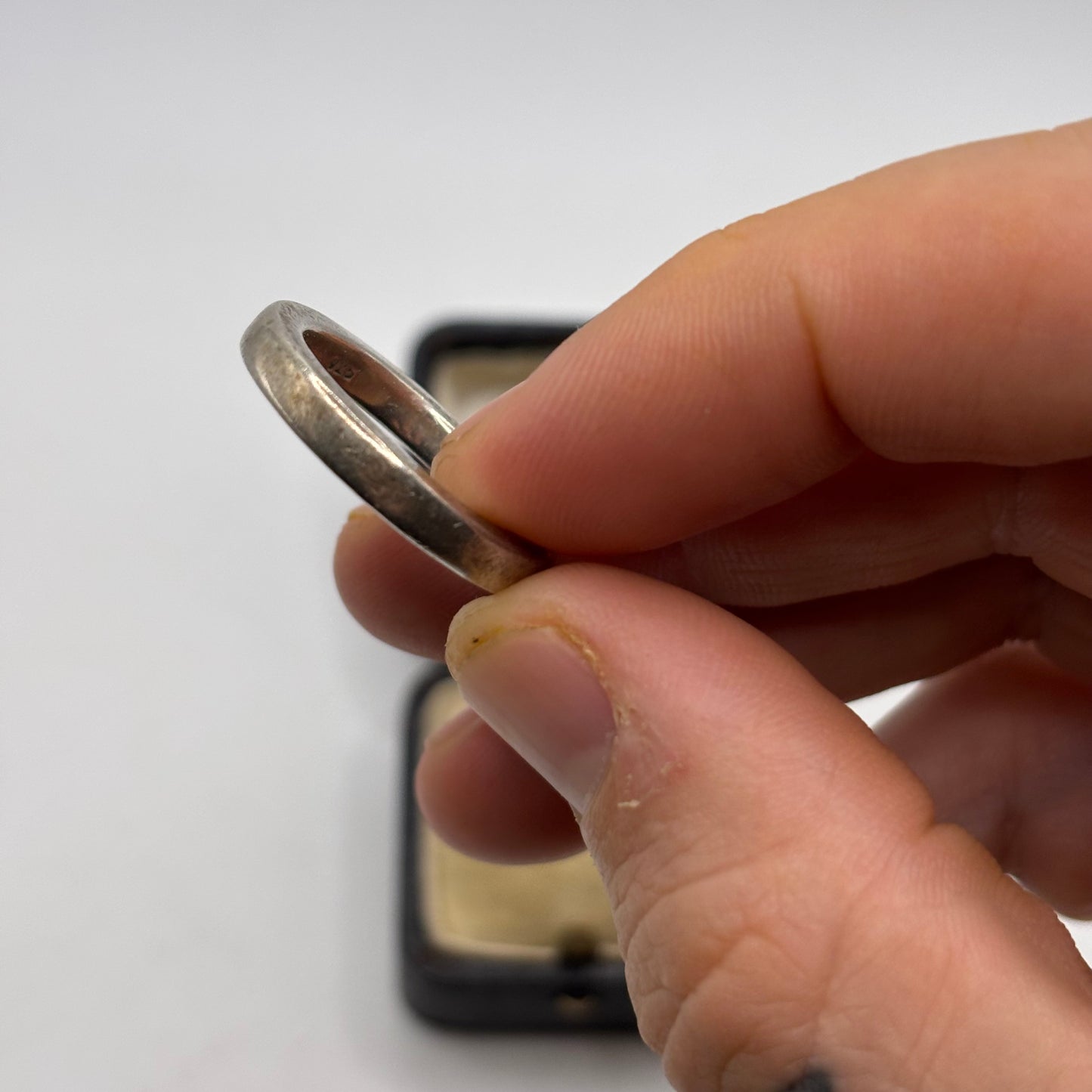 Silver Plain Band Ring