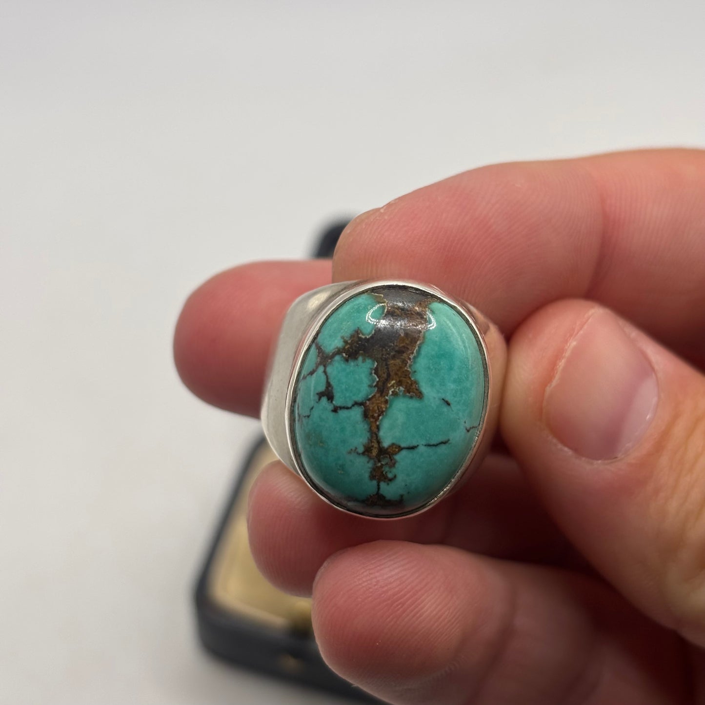 Gypsy Silver Incredible Turquoise Ring (R)