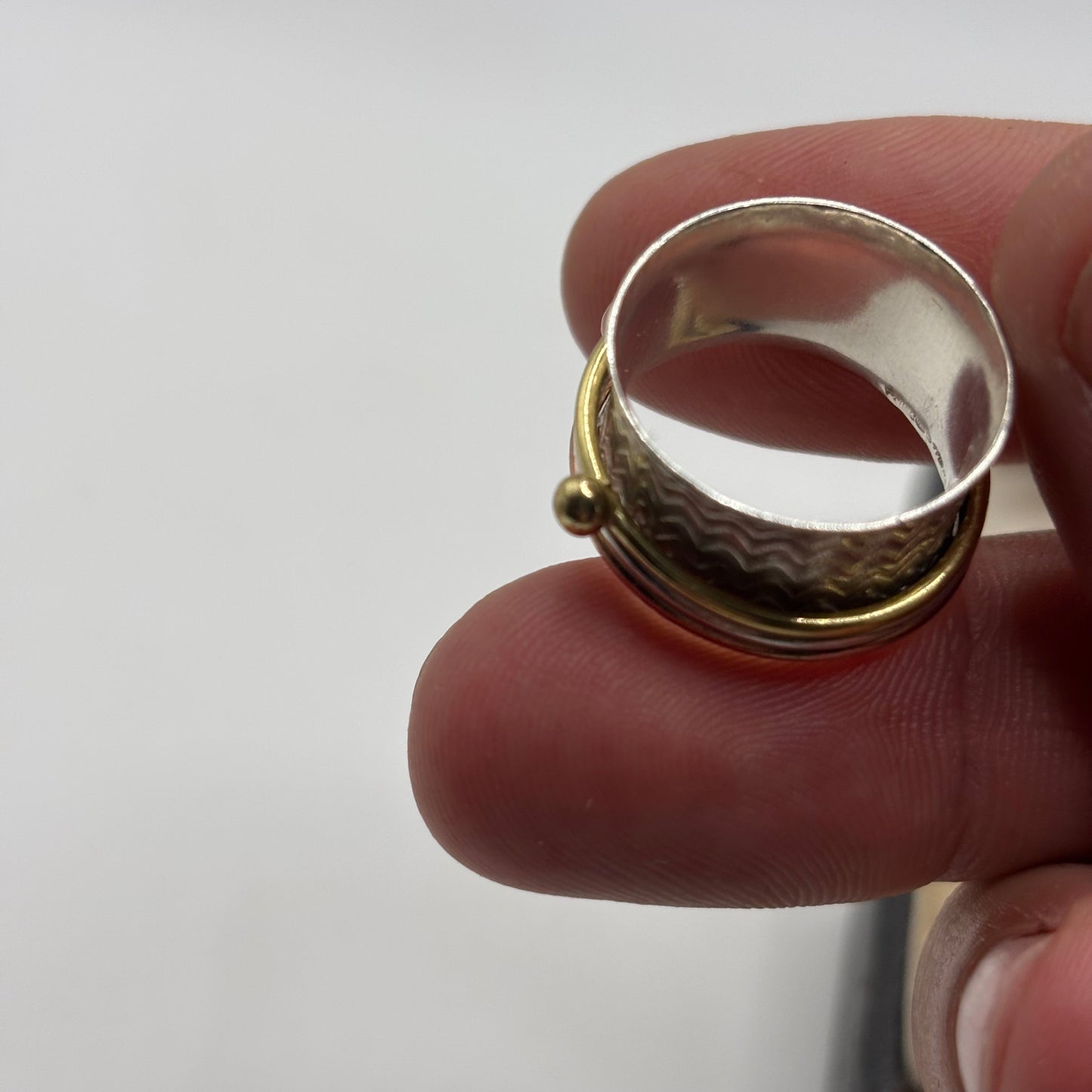 Silver Spinner Ring (M)