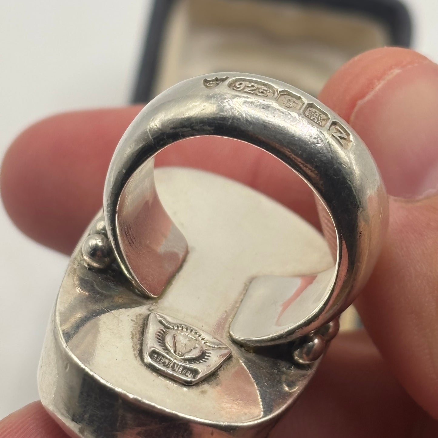 Incredible Turquoise Gypsy Silver Ring (R)
