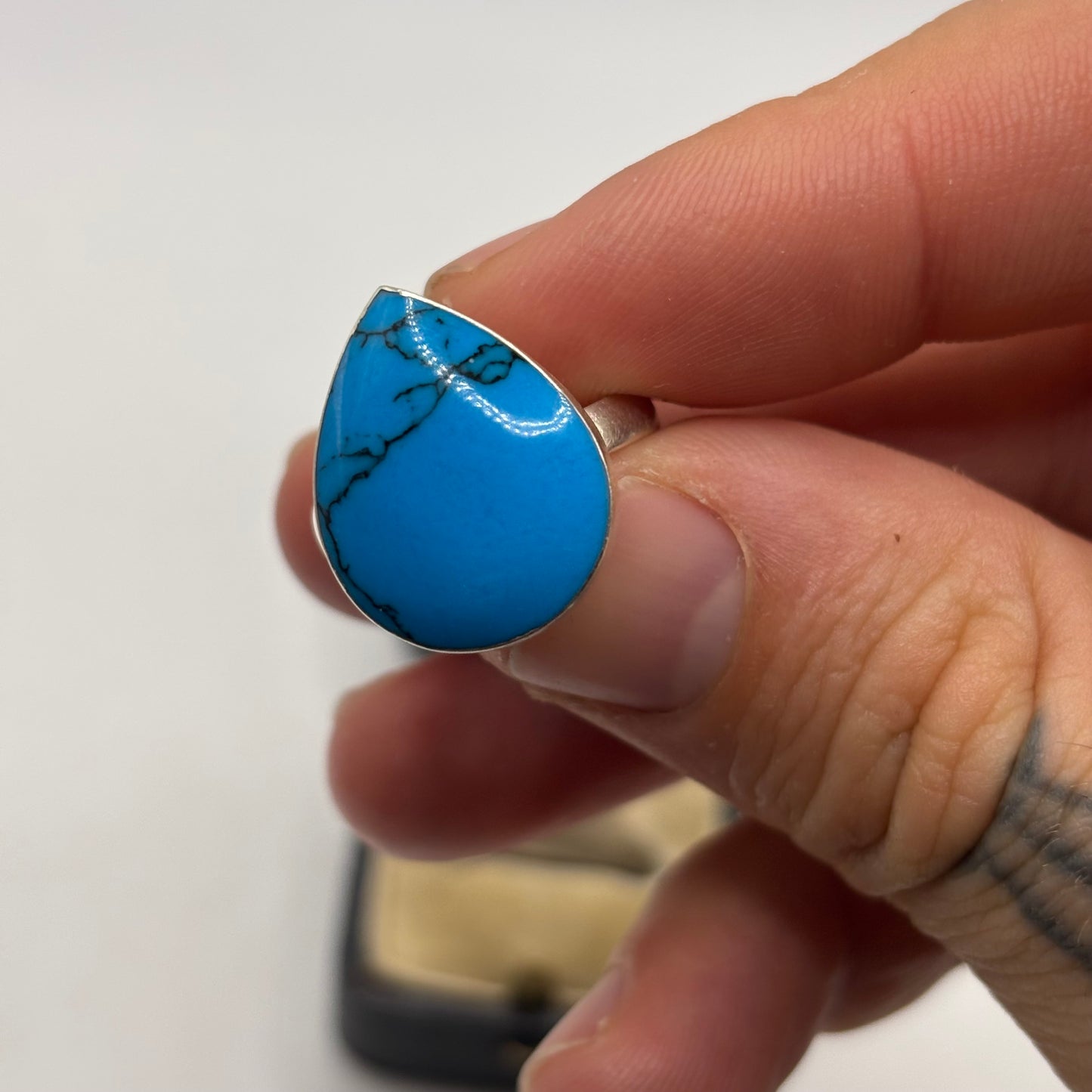 Silver Turquoise Ring