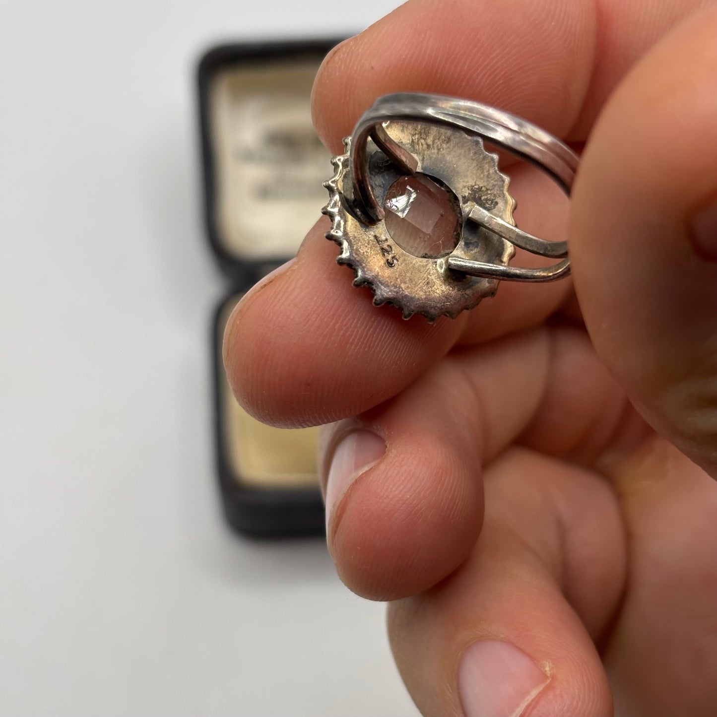 Silver Topaz Ring