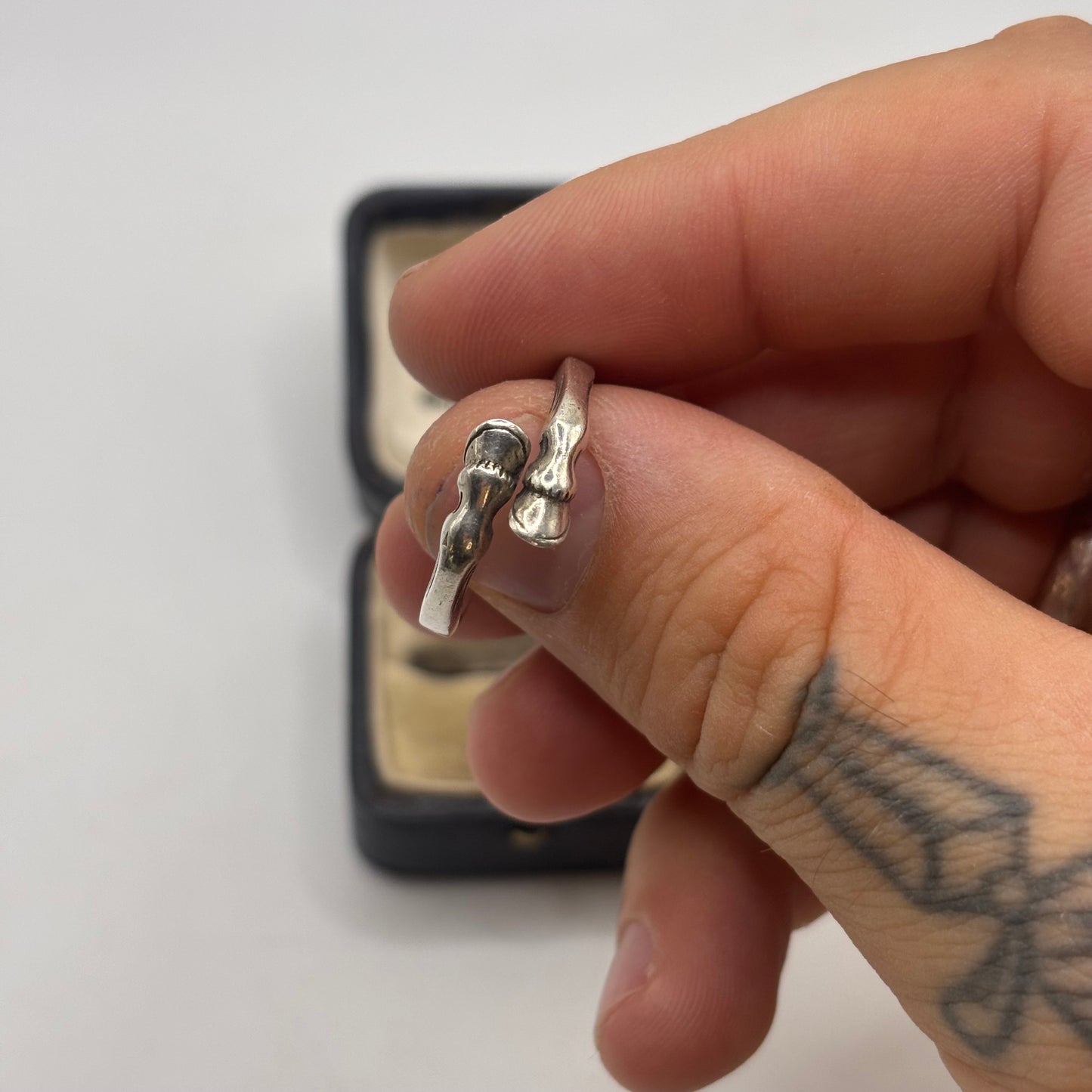 Silver Horse Foot Ring