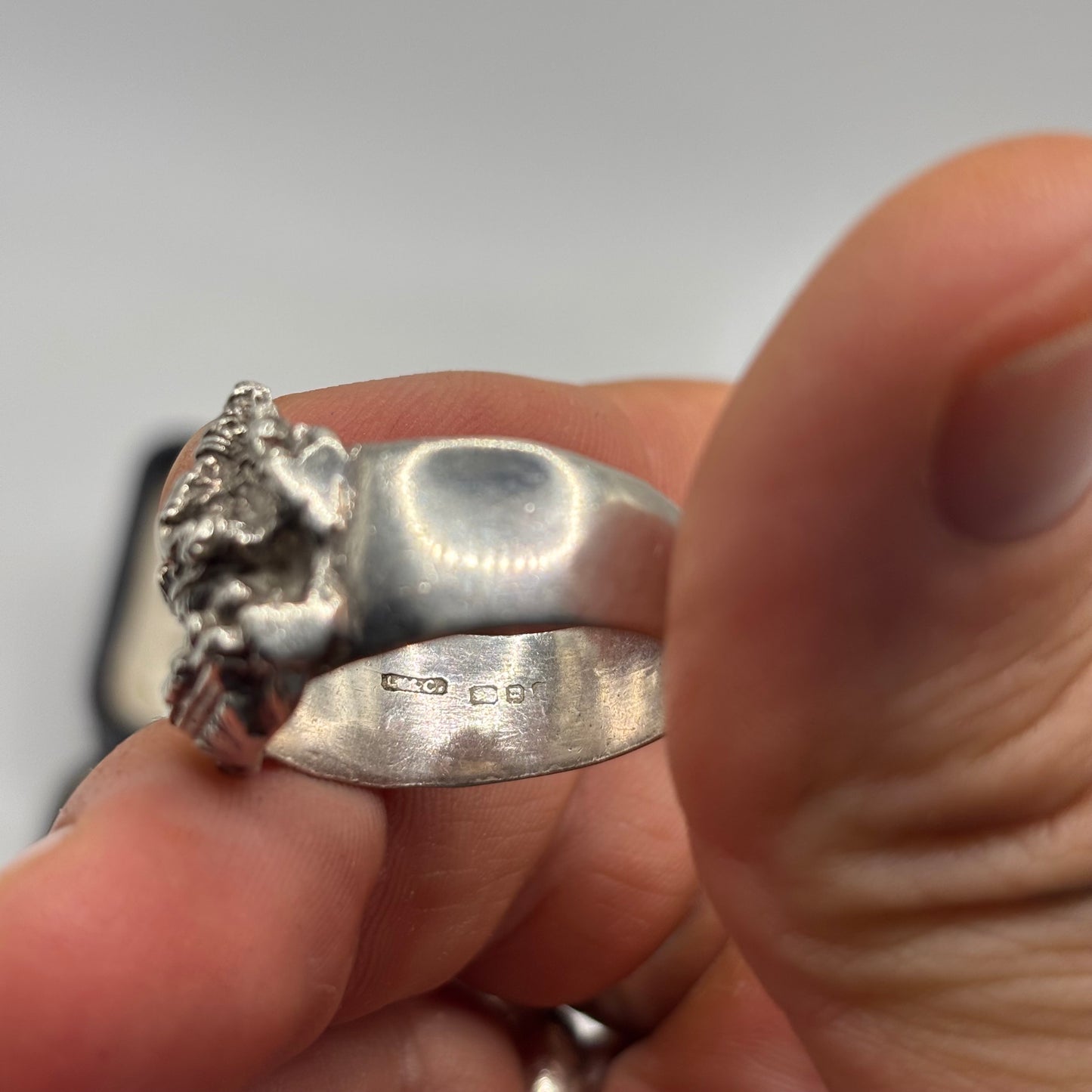 Silver Chunky Ganesh Ring